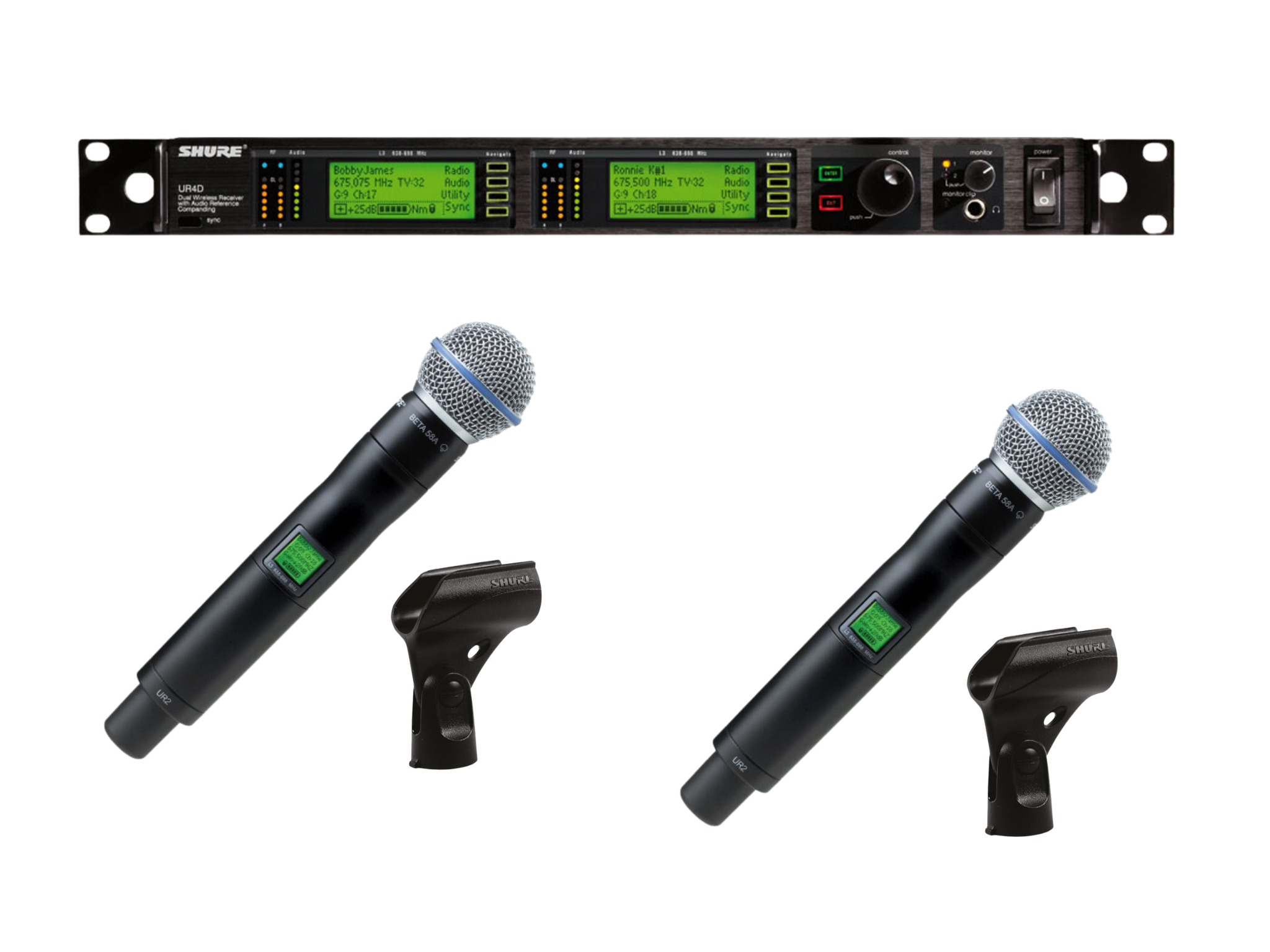 Double liaison HF UR4D / 2xUR2 B58