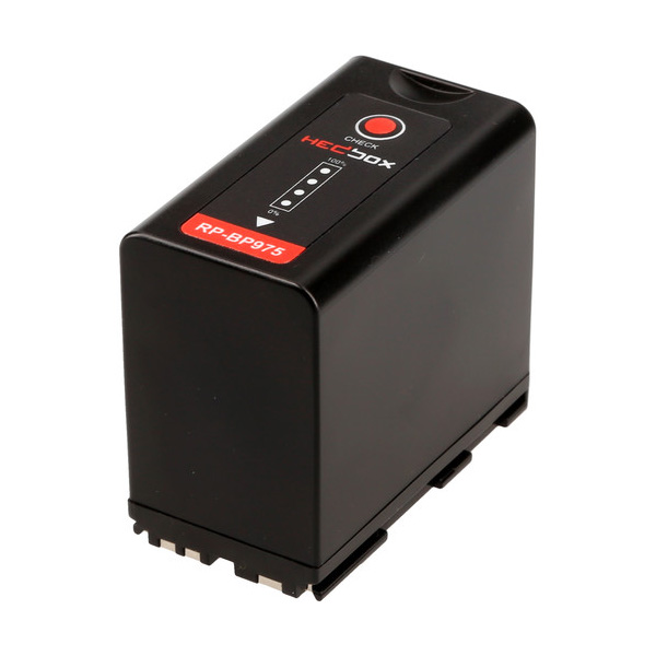 Batterie HEDBOX RP-BP975 6600mAh pour caméscope CANON
