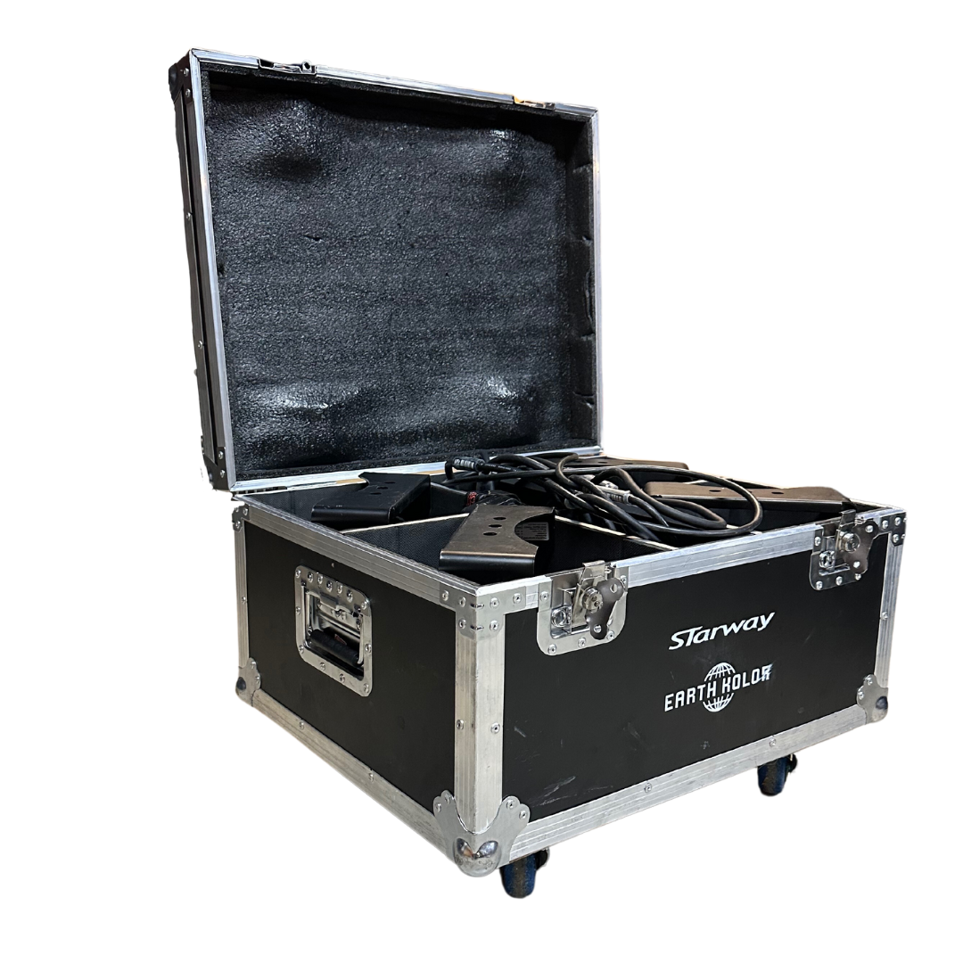 Kit de 4 x Earth Kolor en flight-case