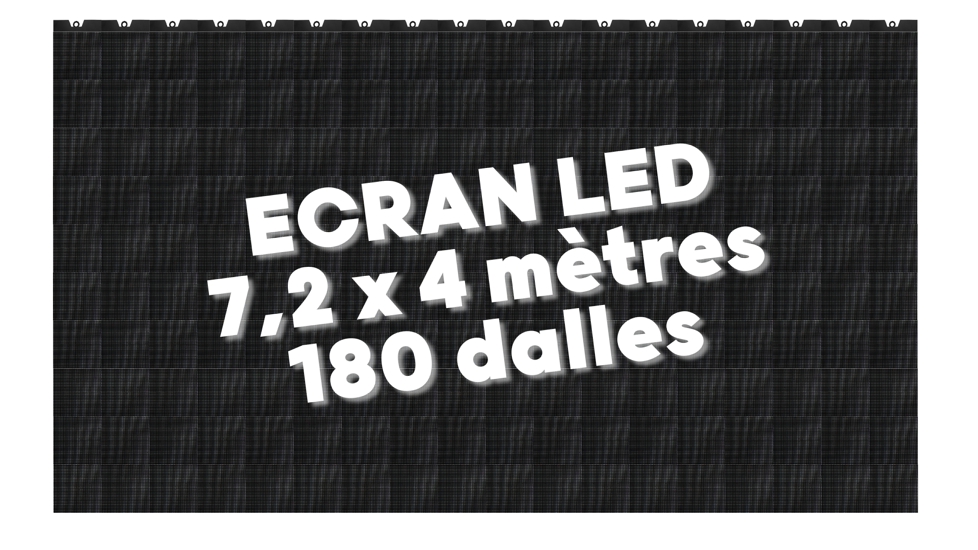 Ensemble Mur de LED EKTA 7,2m x 4m