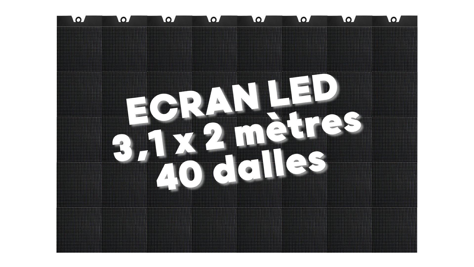 Ensemble Mur de LED EKTA 3,1m x 2m