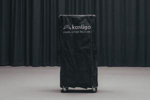 Housse de transport pour structure FasTival KONLIGO repliée